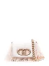Liu •jo Small La Puffy Cross Body Bag In Neutrals