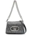 Liu •jo Small Lapuffy Cross Body Bag In Black