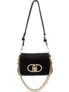 Liu •jo Versatile Shoulder Bag Featuring Chain Strap In Black