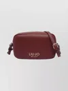Liu •jo Small Logo Camera Bag With Adjustable Strap In Red