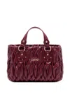 Liu •jo Small Quilted Bag In Red