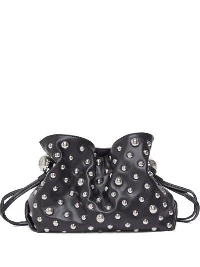 Liu •jo Small Riccy Shoulder Bag In Black
