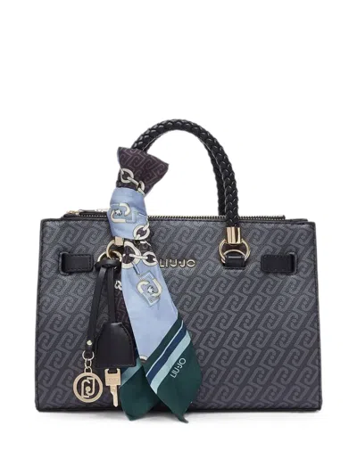 Liu •jo Small Satchel Bag In Black