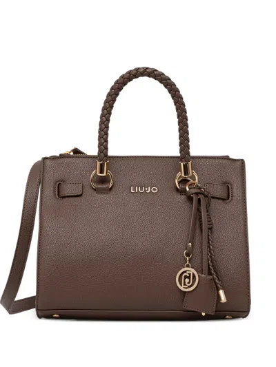 Liu •jo Small Satchel Bag In Brown