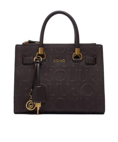 Liu •jo Small Satchel Bag In Brown