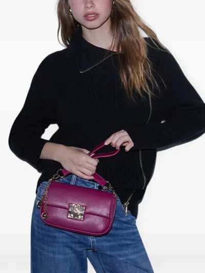 Liu •jo Small Shoulder Bag With Charm In Red