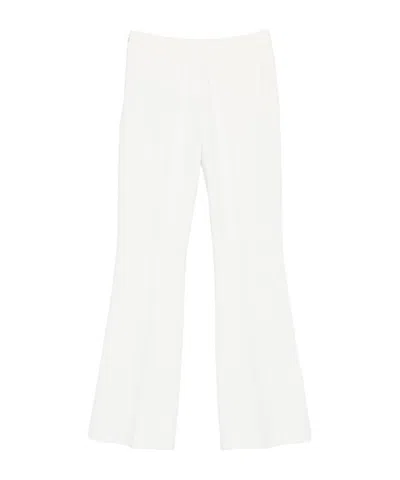 Liu •jo Liu Jo Smart Flared Trousers In White