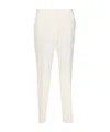 Liu •jo Liu Jo Smart Slim-fit Trousers In White