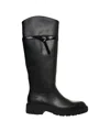 Liu •jo Smooth Leather Boots In Black