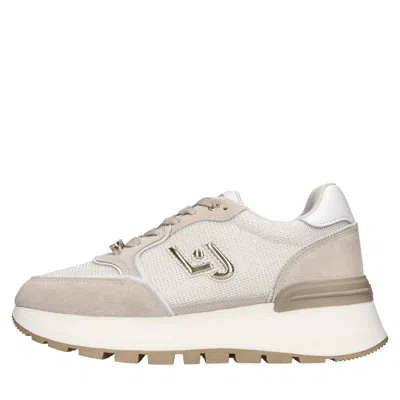 Liu •jo Amazing 25 Panelled Sneakers In Beige Chari