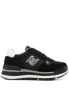 Liu •jo Liu Jo Black Sneakers With Logo