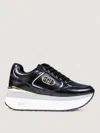 Liu •jo Logo-detail Platform Sneakers In Black
