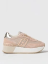 Liu •jo Dreamy Mesh Sneakers In Beige
