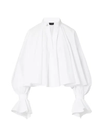 Liu •jo Soft Poplin Shirt In White