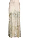 Liu •jo Liu Jo Soft Printed Trousers In Neutral