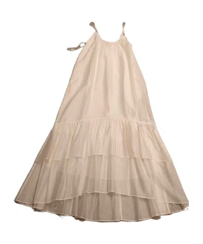 Liu •jo Spaghetti Strap Maxi Dress In Brown