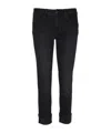 Liu •jo Liu Jo Straight Jeans In Black