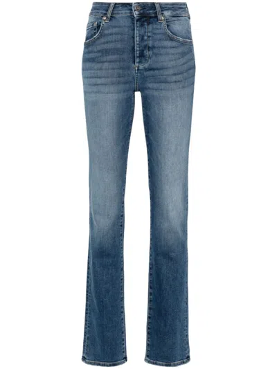 Liu •jo Straight Jeans In Blue