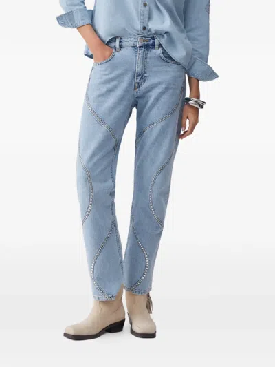 Liu •jo Straight-leg Jeans In Blue