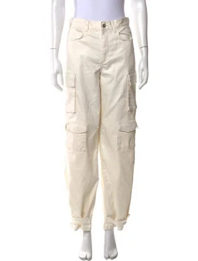 Pre-owned Liu •jo Straight Leg Pants In Neutral