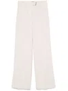 Liu •jo Wide Trousers In 中性色