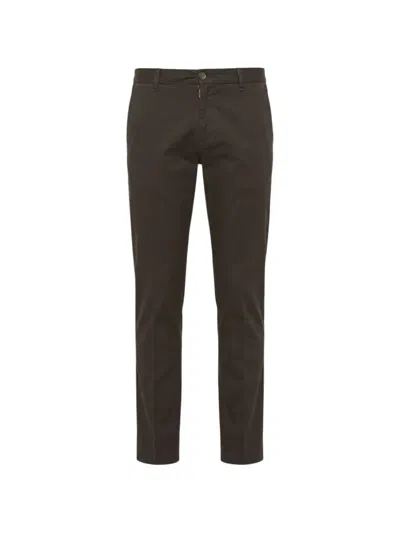 Liu •jo Straight-leg Chinos In Brown