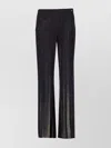 Liu •jo Strass And Sequin Detailed Trousers In Black