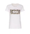 Liu •jo Crewneck Graphic Print Round Neck Short Sleeves