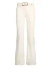 Liu •jo Flared Cotton Bull Trousers