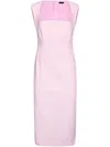 Liu •jo Midikleid Aus Stretch In Rosa