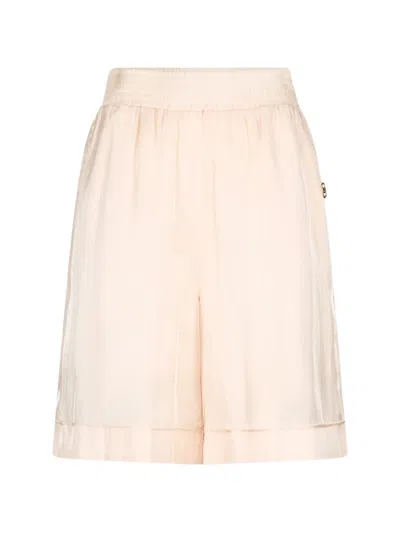 Liu •jo Stretch-waistband Trousers In Orange
