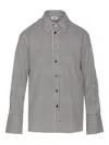 Liu •jo Striped Shirt In Gray