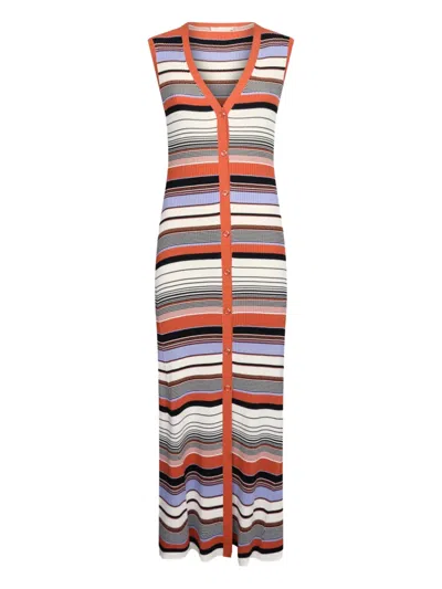 LIU •JO STRIPED DRESS