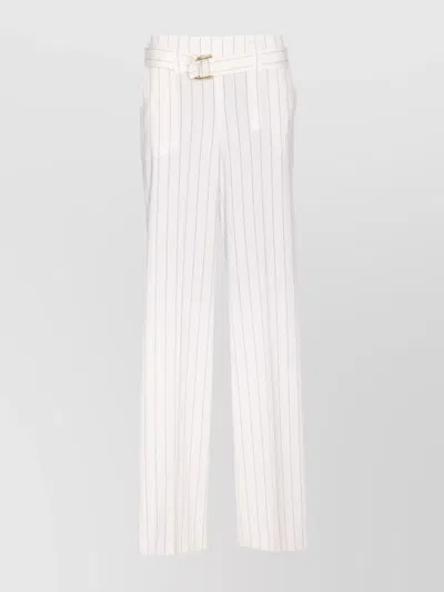 Liu •jo Striped High Waist Wide Leg Trousers