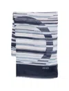 Liu •jo Striped Patterned Scarf In Multi