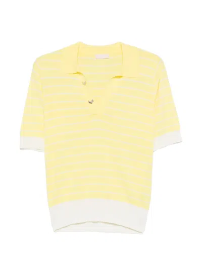 Liu •jo Striped Polo Shirt In Multi
