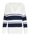Liu •jo Liu Jo Striped Pullover In White