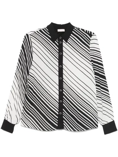 LIU •JO STRIPED SHIRT