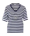 Liu •jo Liu Jo Striped T-shirt In Multi
