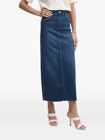 Liu •jo Jeans Liu Jo Woman Color Denim In Blue