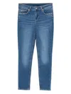 Liu •jo Stud-pocket Jeans In Blue