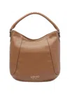 Liu •jo Studded-handle Tote Bag In Brown