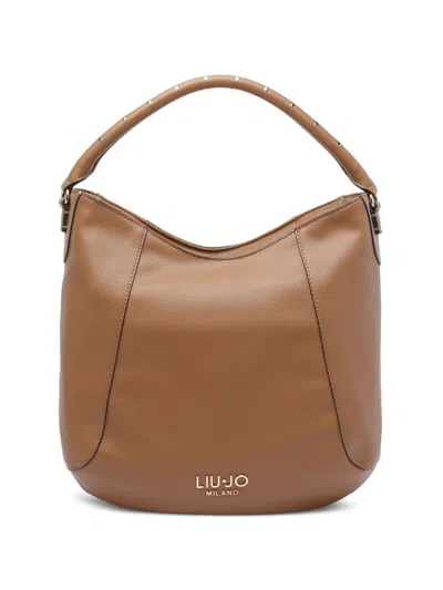 LIU •JO LIU JO STUDDED PANEL TOP-HANDLE