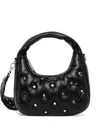 Liu •jo Studded Shoulder Bag In Black