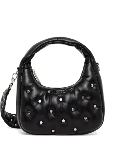 Liu •jo Studded Shoulder Bag In Black
