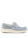 Liu •jo Suede Boat Shoes In Blue