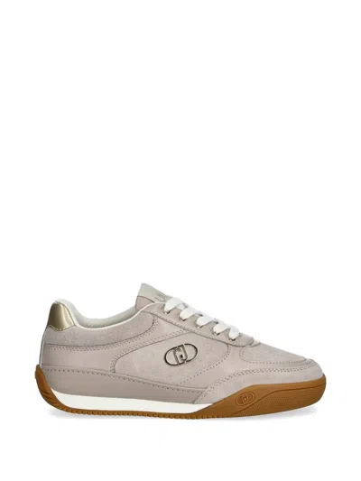 Liu •jo Suede Sneakers In Gray