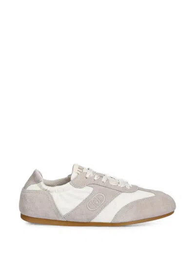 Liu •jo Suede-panelled Logo-patch Sneakers In Multi