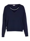 Liu •jo Liu Jo Sweaters In Blue