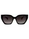 Liu •jo Liu Jo Rectangular Sunglasses Lj815 S 1 In Black